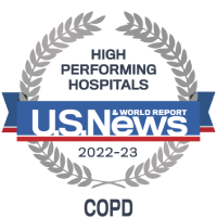 High Performing Hospitals U.S. News & World Report 2022-23 COPD