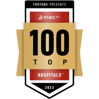 Fortune Presents  PINC AI 100 Top Hospitals 2023 award